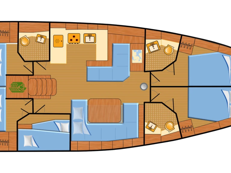 Sailboat hire in Palma de Mallorca - Bénéteau Oceanis 51.1