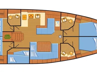 Sailboat hire in Palma de Mallorca - Bénéteau Oceanis 51.1