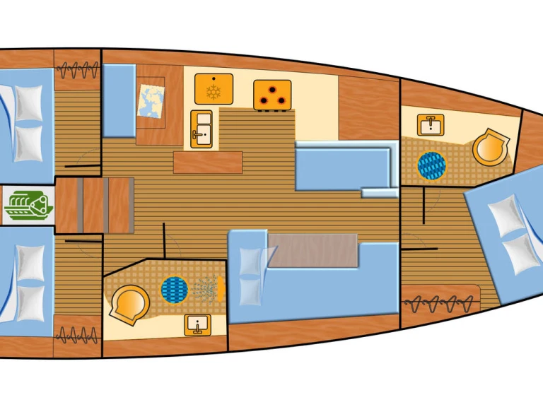 Hire Sailboat with or without skipper Jeanneau Palma de Mallorca