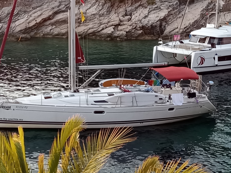 Yacht hire Sukošan cheap Sun Odyssey 45