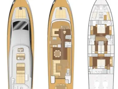 Yacht hire Seget Donji cheap Amer 86