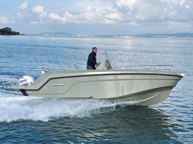 Motorboat hire in Zakynthos - Poseidon Blu Water 210