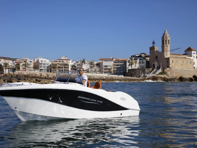 Yacht hire Sitges cheap BARRACUDA 5.45