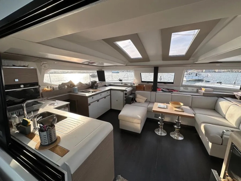 Fountaine Pajot Elba 45 charter bareboat or skippered in  Cogolin