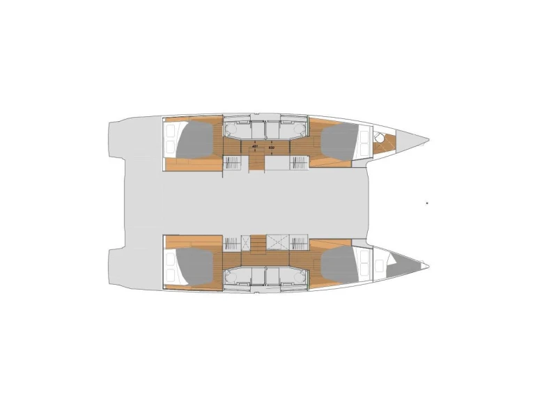 Yacht charter Cogolin - Fountaine Pajot Elba 45 S on SamBoat