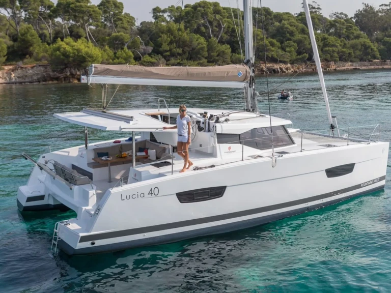 Hire a Fountaine Pajot Lucia 40 (3cab) Cogolin