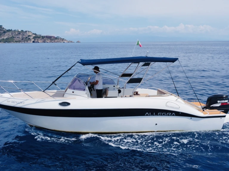 Hire a Allegra Boats All 7.9.0 Open Day Giardini-Naxos