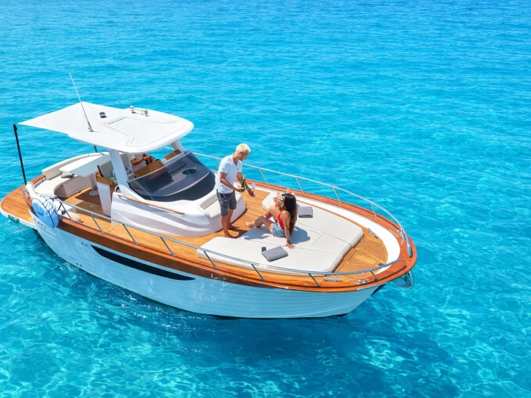 Mimi Libeccio 9.5 charter bareboat or skippered in  Cagliari