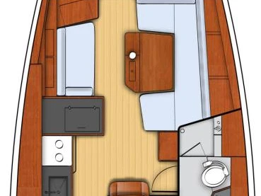 Sailboat hire in Biograd na Moru - Bénéteau Oceanis 41.1