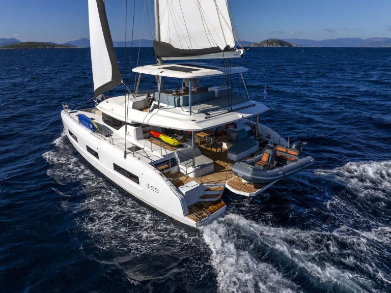 Lagoon Utopia charter bareboat or skippered in  Athens