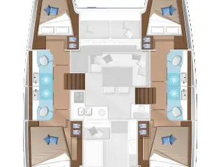Hire a Lagoon Lagoon 40 Split
