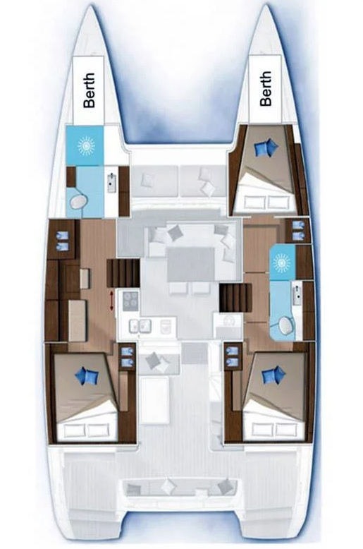 Yacht charter Marina (City) - Lagoon Lagoon 40 on SamBoat