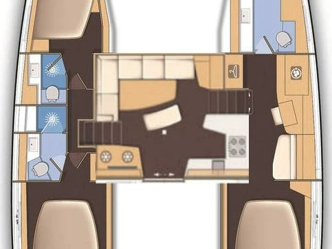 Hire a Lagoon Lagoon 42 Marina (City)