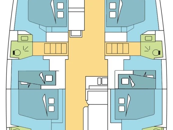 Charter a Bali Bali 4.8 in Praslin Island on Samboat