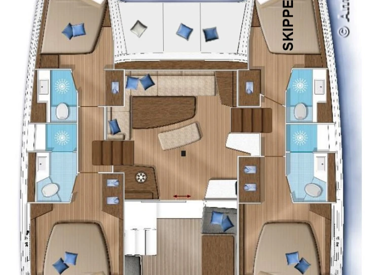 Hire a Lagoon Lagoon 42 Syra