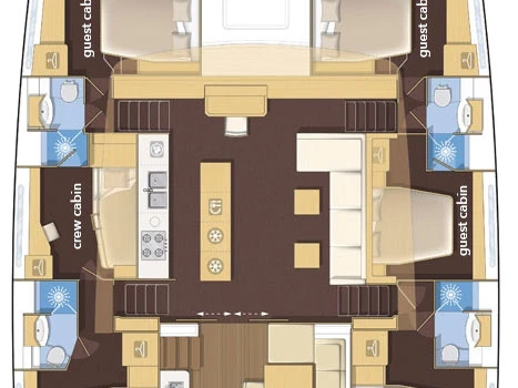 Hire a Lagoon Lagoon 620 Split