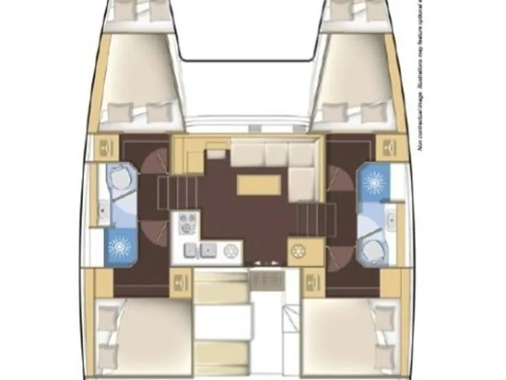 Yacht charter Split - Lagoon Lagoon 39 on SamBoat