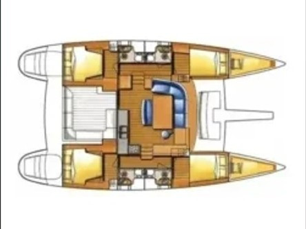 Lagoon Lagoon 400 S2 charter bareboat or skippered in  Livorno