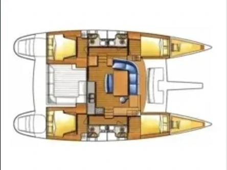 Lagoon Lagoon 400 S2 charter bareboat or skippered in  Livorno