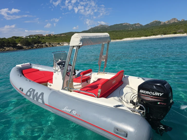 RIB hire in Cugnana Verde - Bwa Sport 19 GT