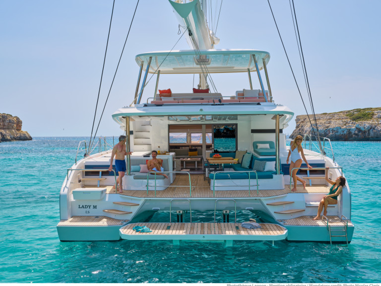 Lagoon Lagoon 55 charter bareboat or skippered in  Olbia