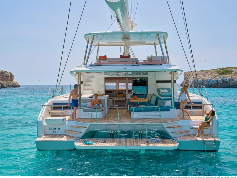 Lagoon Lagoon 55 charter bareboat or skippered in  Olbia