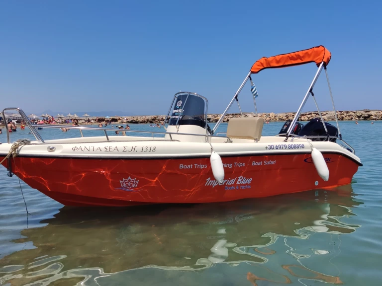 Motorboat hire in Kato Gouves - Poseidon Blu Water 170cc