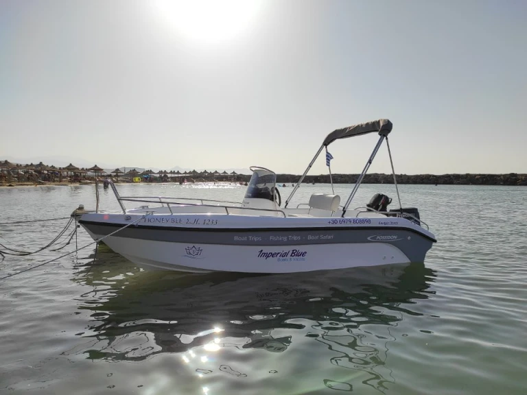 Hire Motorboat with or without skipper Poseidon Kato Gouves