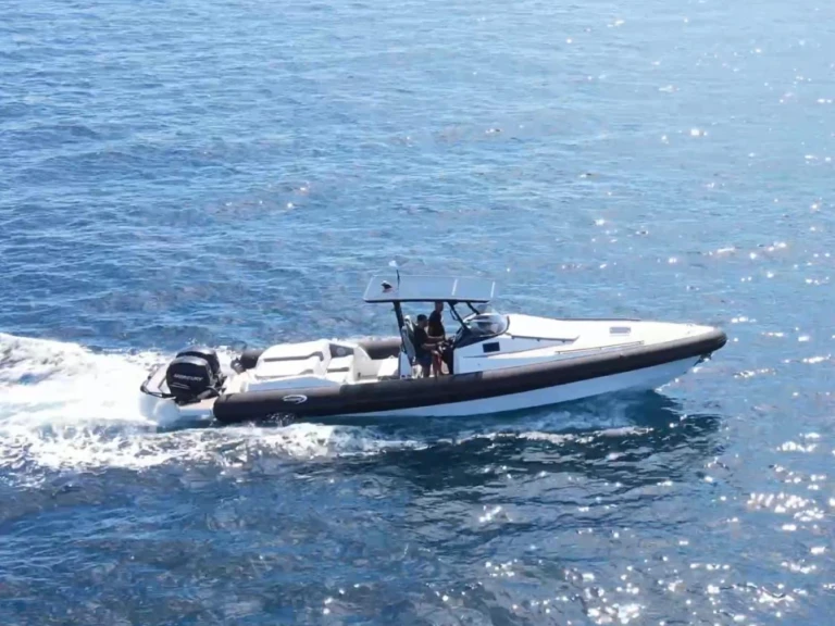 Seafighter Cabin 36 charter bareboat or skippered in  Charakas