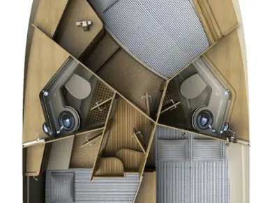 Hire Motorboat with or without skipper Sas Vektor Jezera