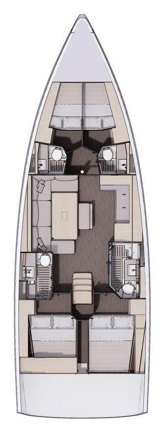 Charter a Dufour Dufour 470 in Golfo Aranci on Samboat