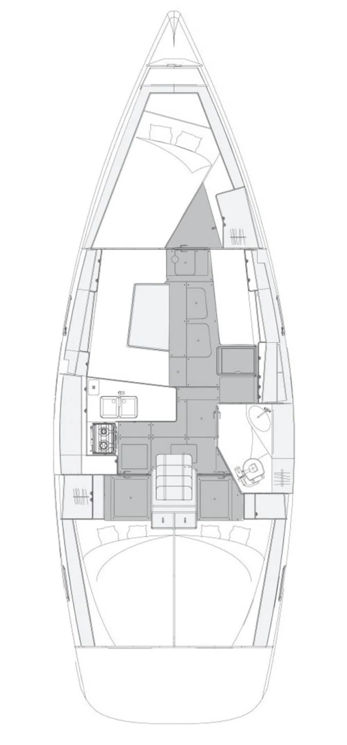 Yacht hire Pula cheap Impression 40.1