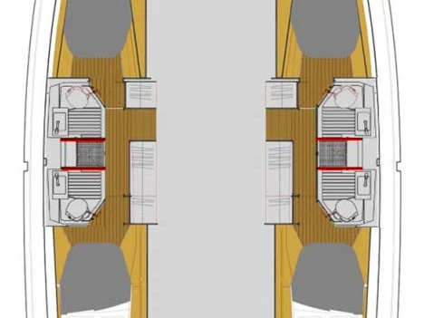 Hire Catamaran with or without skipper Fountaine Pajot Biograd na Moru