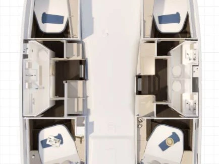 Hire a Fountaine Pajot Fountaine Pajot FP 41 Quatuor 3 Biograd na Moru