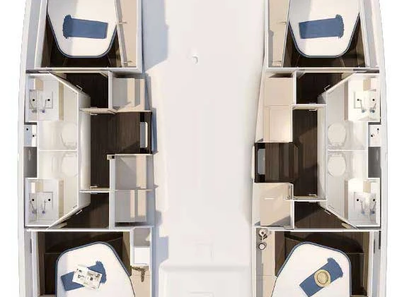 Hire Catamaran with or without skipper Fountaine Pajot Trogir