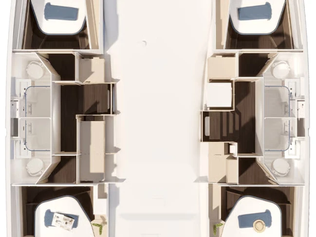 Hire Catamaran Fountaine Pajot with a boat licence