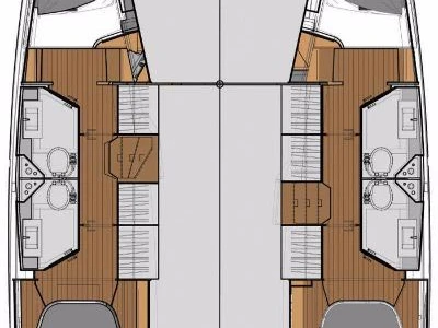 Catamaran hire in Pula - Fountaine Pajot Lucia 40