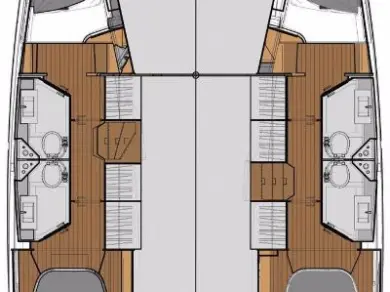 Catamaran hire in Pula - Fountaine Pajot Lucia 40