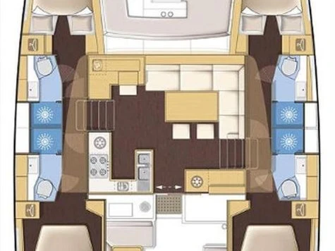 Hire Catamaran with or without skipper Lagoon Trogir