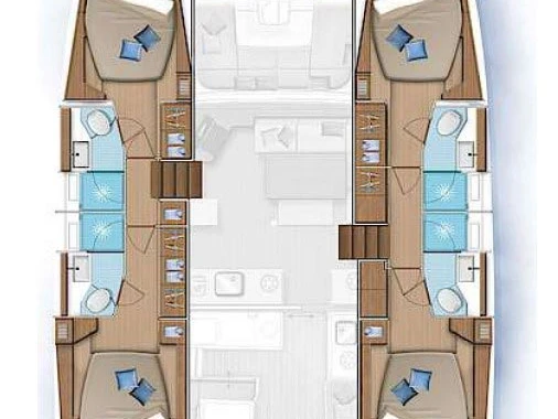 Yacht hire Palma de Mallorca cheap Lagoon 46