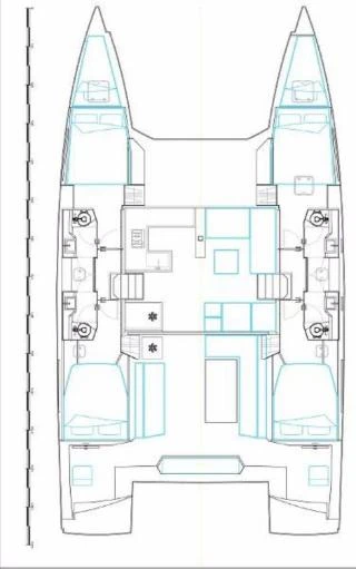 Hire Catamaran with or without skipper Nautitech Biograd na Moru