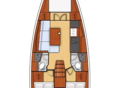 Yacht hire Göcek cheap Oceanis 38.1