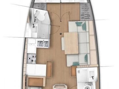 Yacht charter Göcek - Jeanneau Sun Odyssey 440 on SamBoat