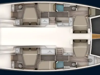 Yacht charter Sant Antoni de Portmany - Aventura Aventura 45 on SamBoat