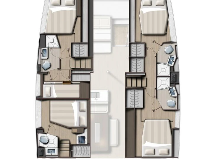 Yacht hire Sant Antoni de Portmany cheap Bali 4.6