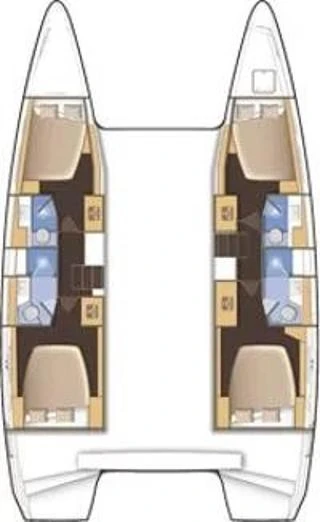 Yacht hire Portocolom cheap Lagoon 42