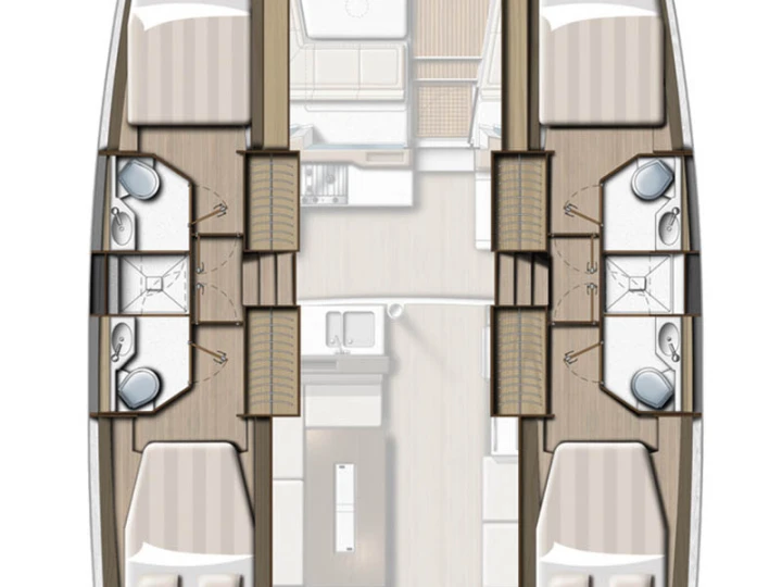 Catamaran hire in Road Town - Bali Bali 4.2