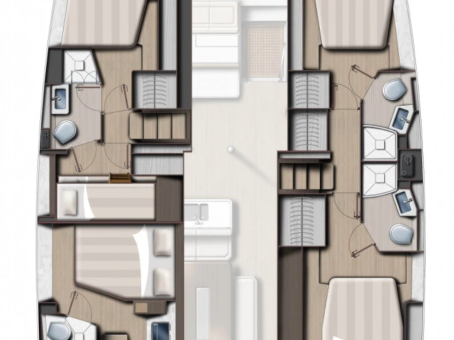 Catamaran to hire Komolac at the best price