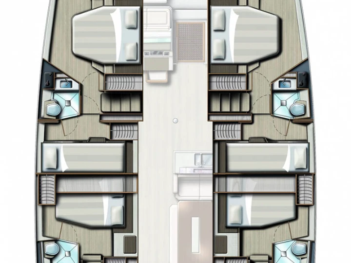 Yacht charter Eden Island - Bali Bali 4.8 on SamBoat