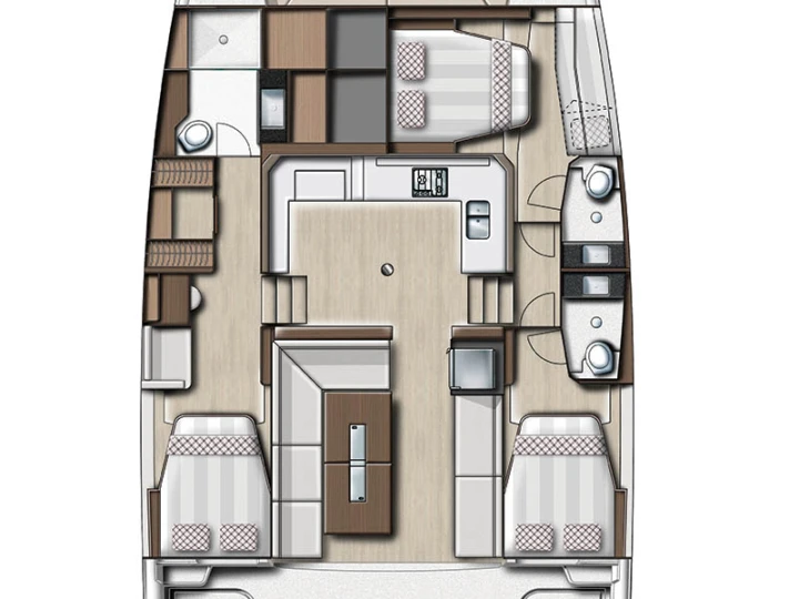 Bali Bali Catspace Voile charter bareboat or skippered in  Marsh Harbour